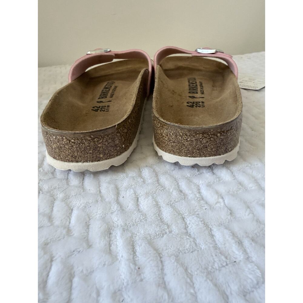 Birkenstock Madrid BirkoFlor Magic Snake Rose EU 42 Women 11 Men 9 Narrow Fit - Picture 4 of 13